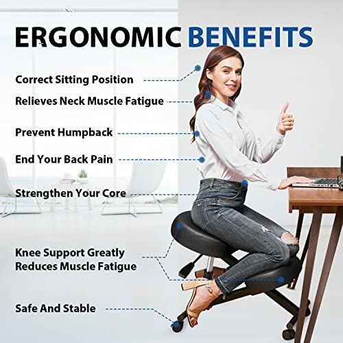 Himimi Ergonomic Kneeling Chair