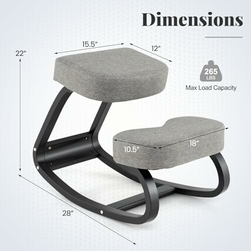 Giantex Ergonomic Kneeling Desk Chair