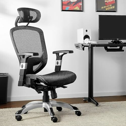 Hyken Ergonomic Swivel Task Chair